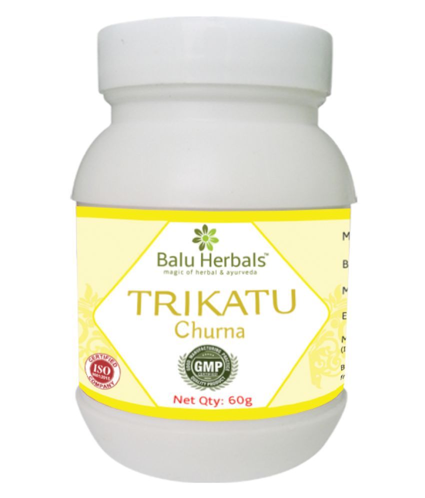     			Balu Herbals Trikatu Churna 60G Powder 60 gm