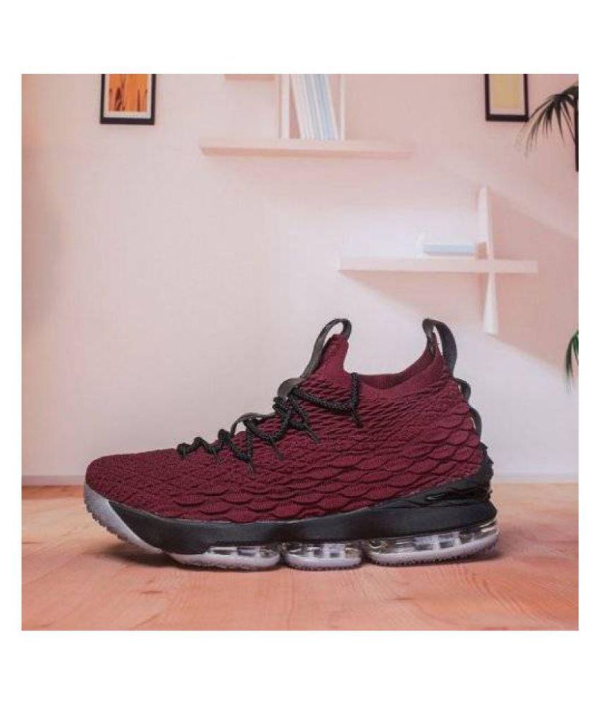 lebron 15 maroon
