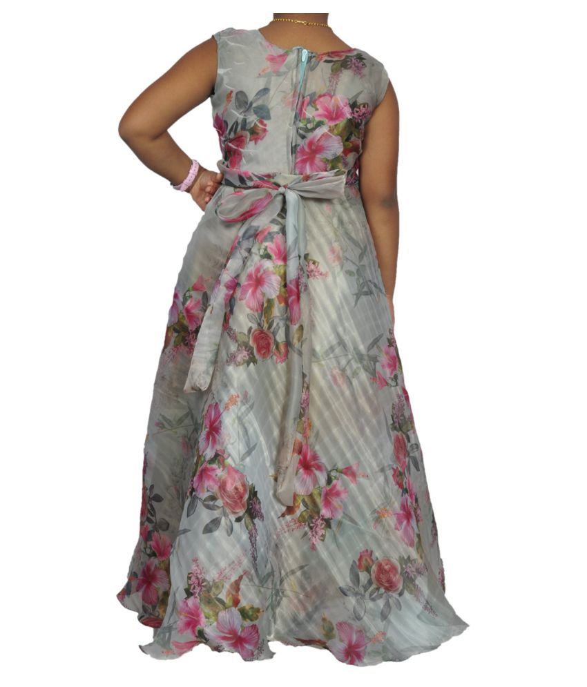 long frock models for kids