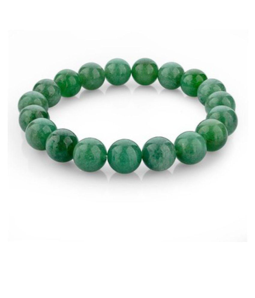 Emerald Bracelet Natural Panna stone Jaipur Gemstone: Buy Emerald ...