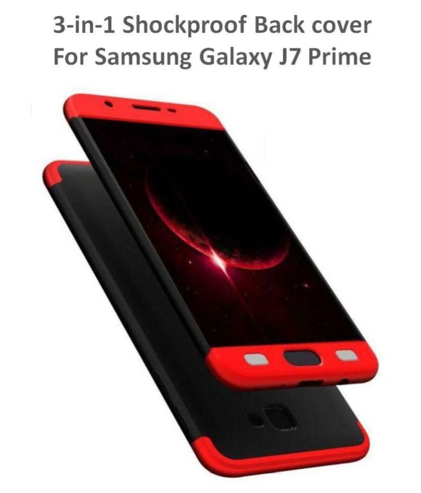     			Samsung Galaxy J7 Prime Shock Proof Case JMA - Red Original Gkk 360Â° Protection Slim Case
