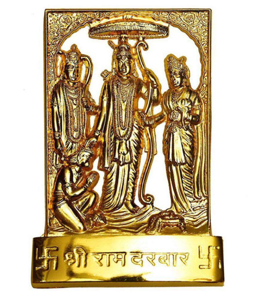 Rudra Divine Ram Darbar Brass Idol Buy Rudra Divine Ram Darbar Brass