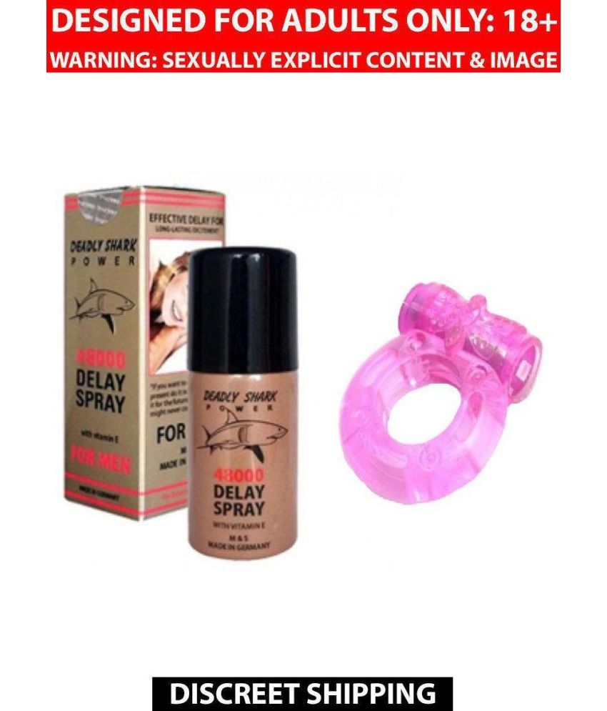 Crystal Vibrating Ring For Couples Deadly 48000 Extra Time Spray For Men 45ml Buy Crystal 