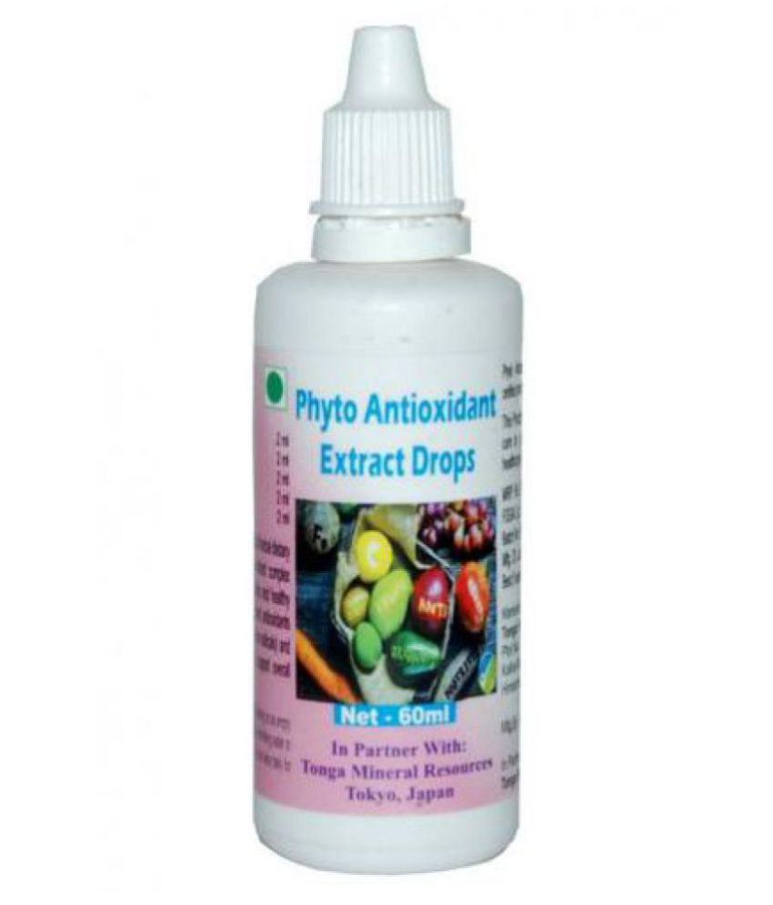 Tonga Herbs Phyto Antioxidant Extract Drops - 60 ml (Buy Any Supplement Get The Same 60ml Drops Free) 60 ml Minerals Syrup