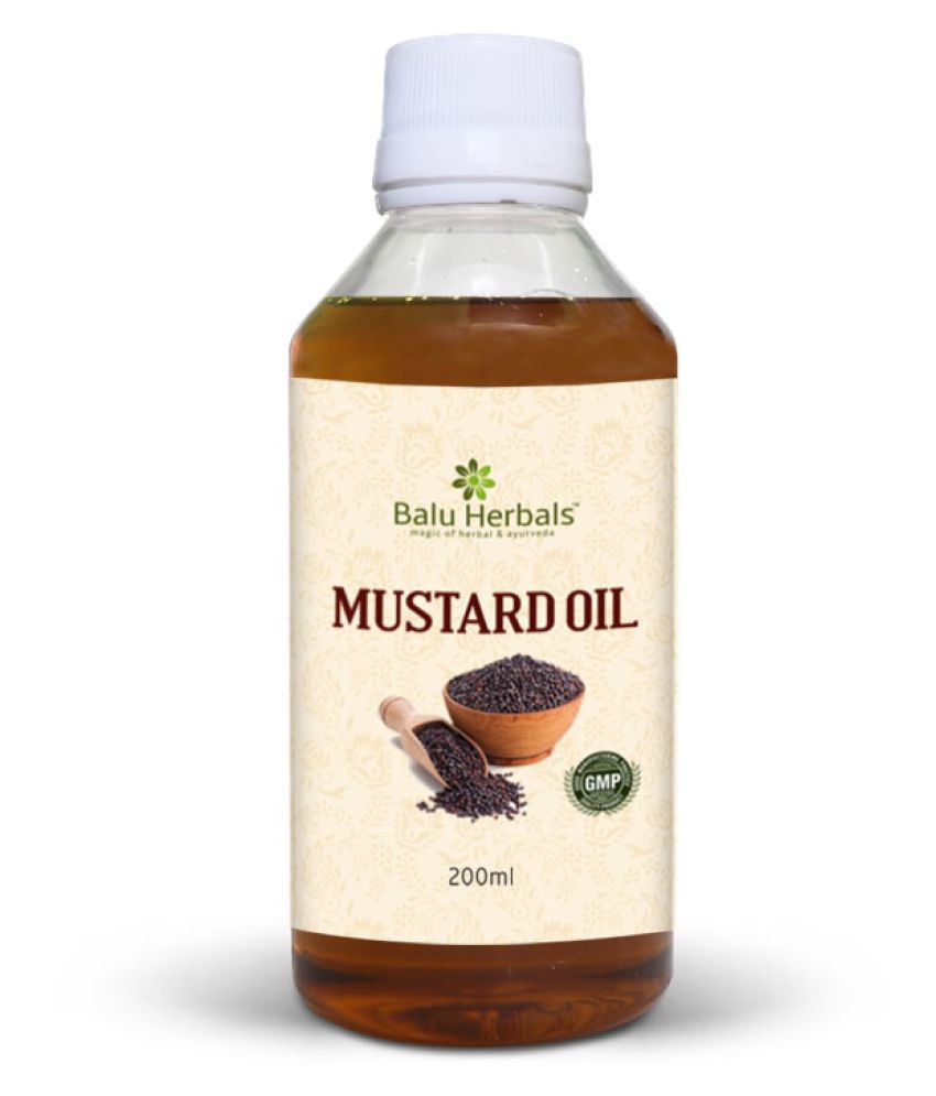     			Balu Herbals Mustard Oil 200 ml Pack Of 1