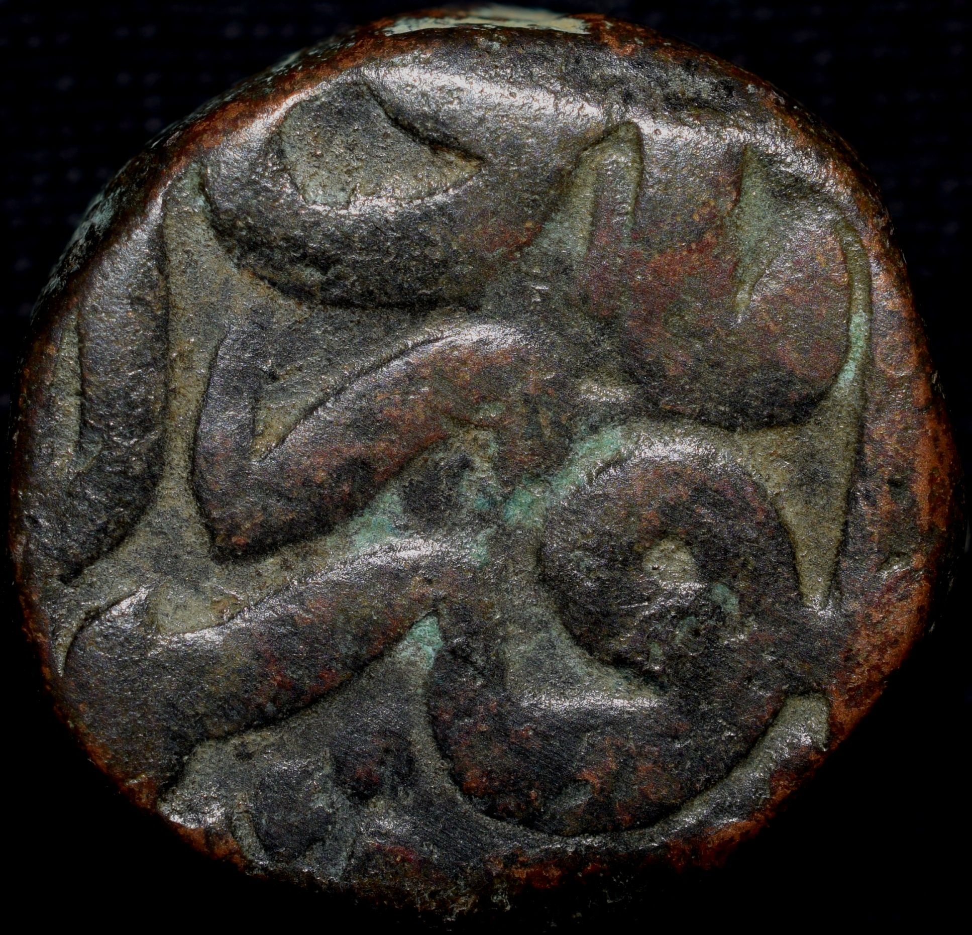 Copper Dam of Akbar(AD1556-1605) of Narnol Mint AH972 KM # 28.41: Buy ...