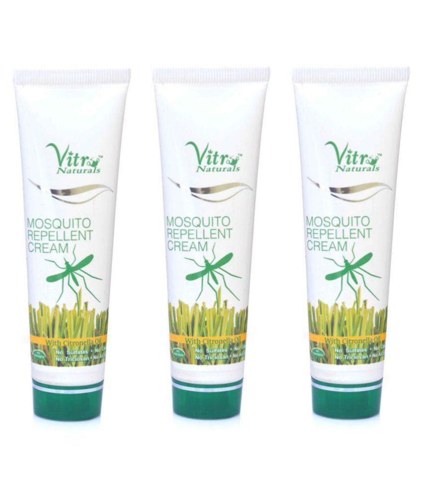 Vitro Naturals Mosquito Repellent Cream Mosquito Repellent Cream 100 gm Pack of 3 Buy Vitro
