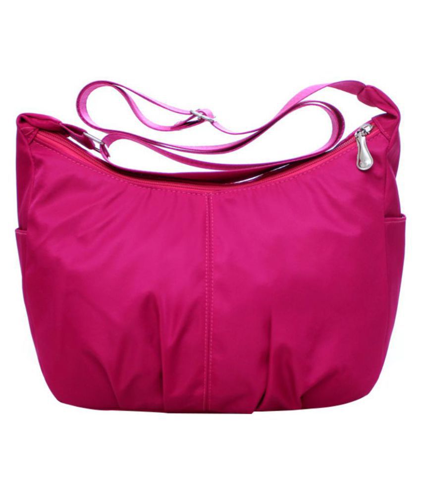 Casual Women Nylon Waterproof Sling Shoulder Bag Large Capacity ...
