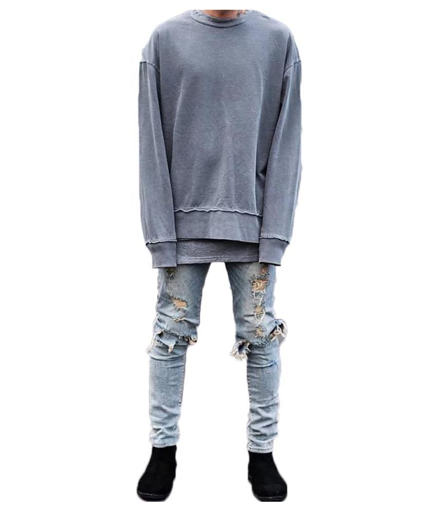 mens big ripped jeans