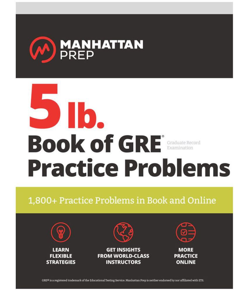    			5 Lb. Book Of Gre Practice Problems