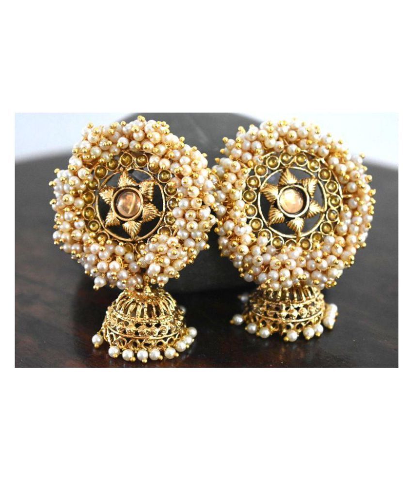 traditional moti earrings