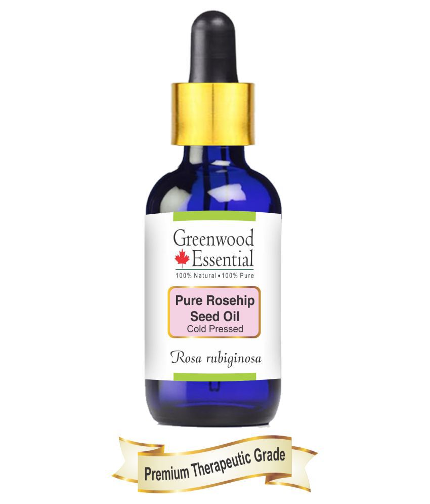     			Greenwood Essential Pure Rosehip Seed   Carrier Oil 100 ml