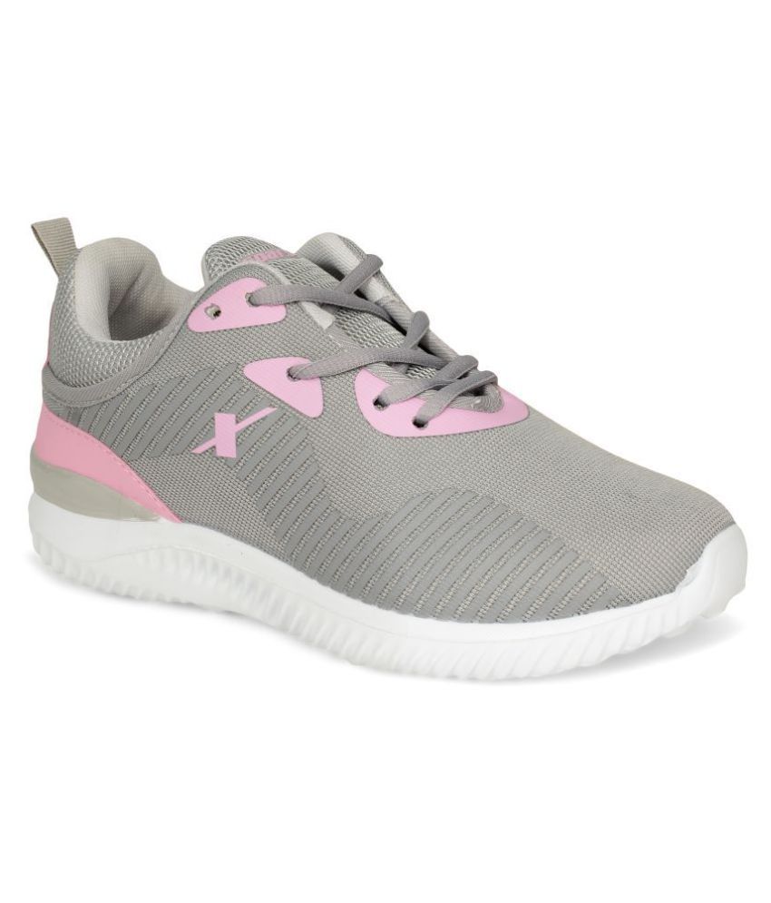 sparx women grey running shoes