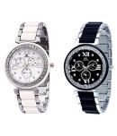 IIK COLLECTION Ceramic Round Womens Watch