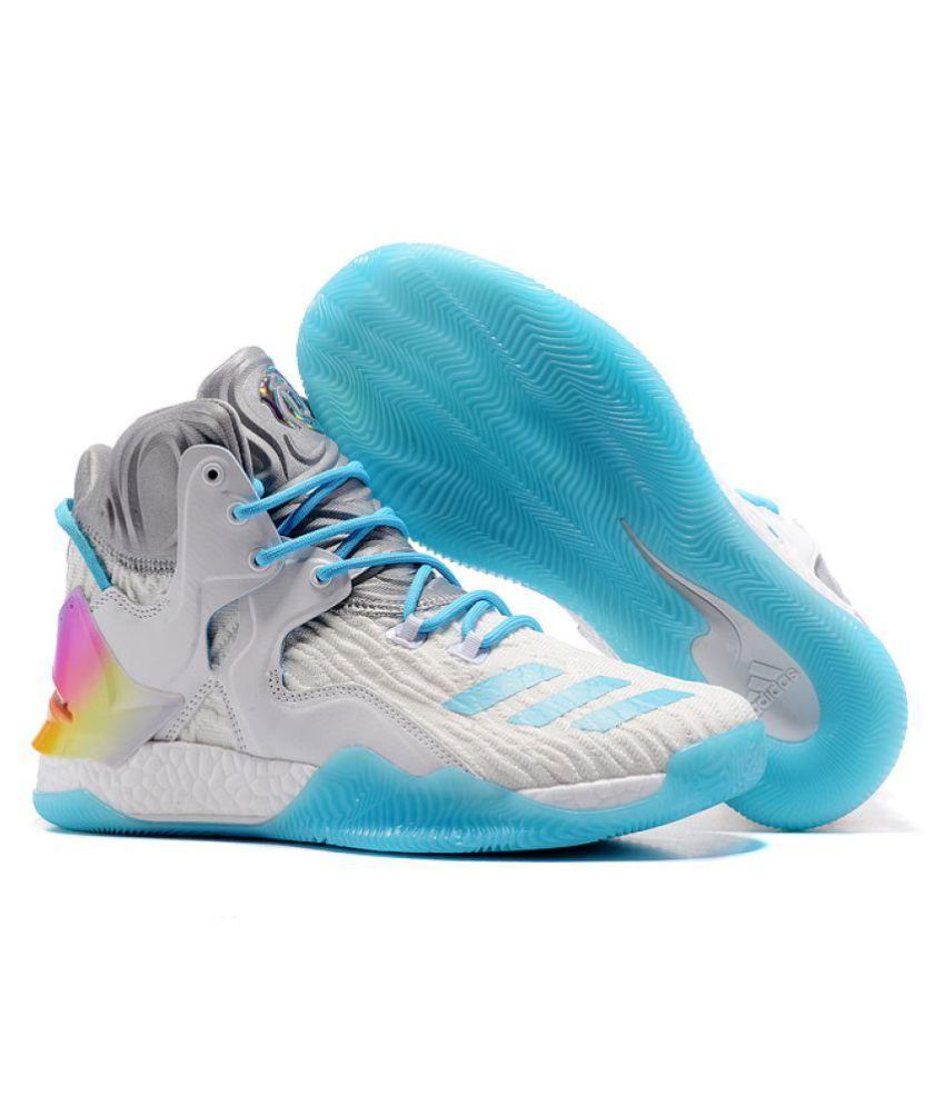 Adidas D ROSE 7 PRIMEKNIT White Basketball Shoes Buy Adidas D ROSE 7 PRIMEKNIT White Basketball Shoes Buy