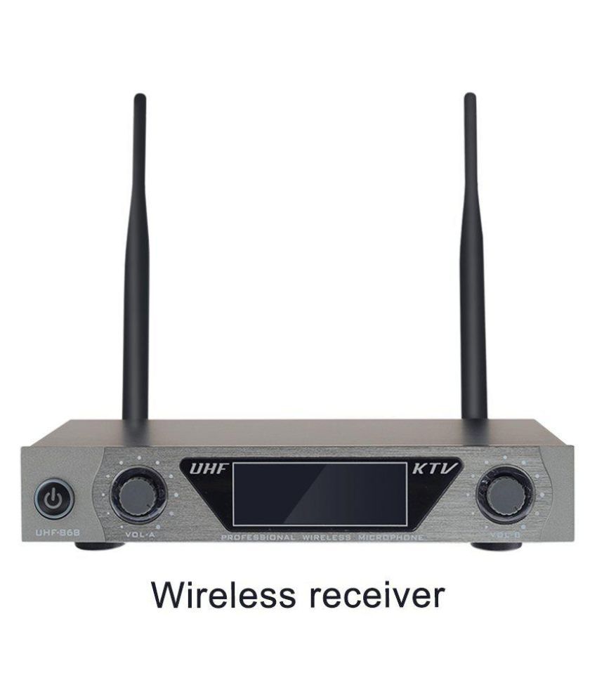 ARCHEER UHF Wireless Microphone System with LCD Display and Dual