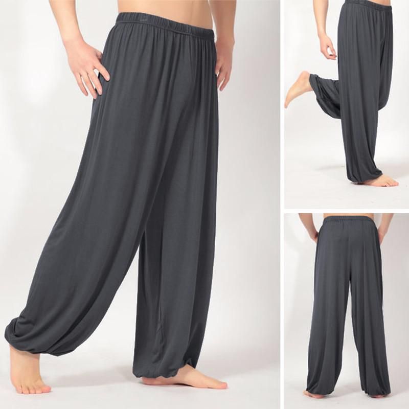 Men's Lightweight Loose Yoga Pants 