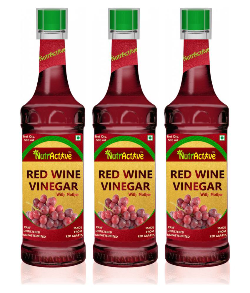     			NutrActive Red Wine vinegar Liquid 1500 ml