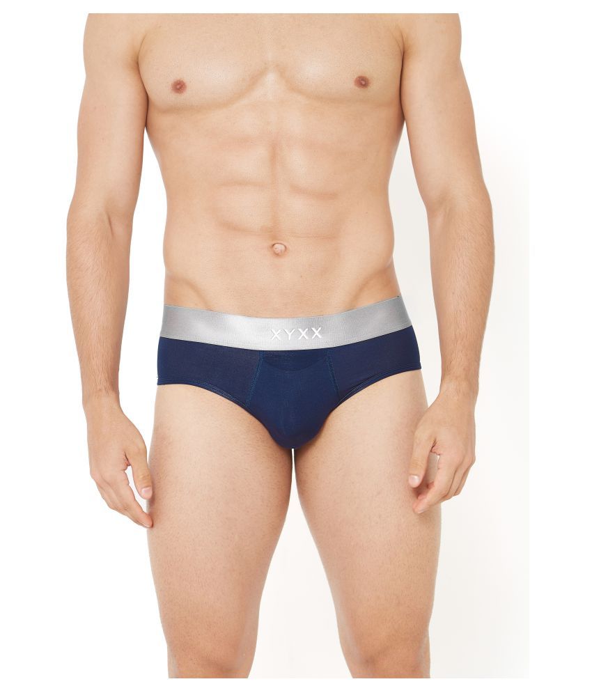     			XYXX Modal Men's Briefs ( Navy Blue )