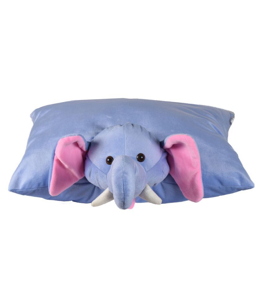 blue elephant cushion