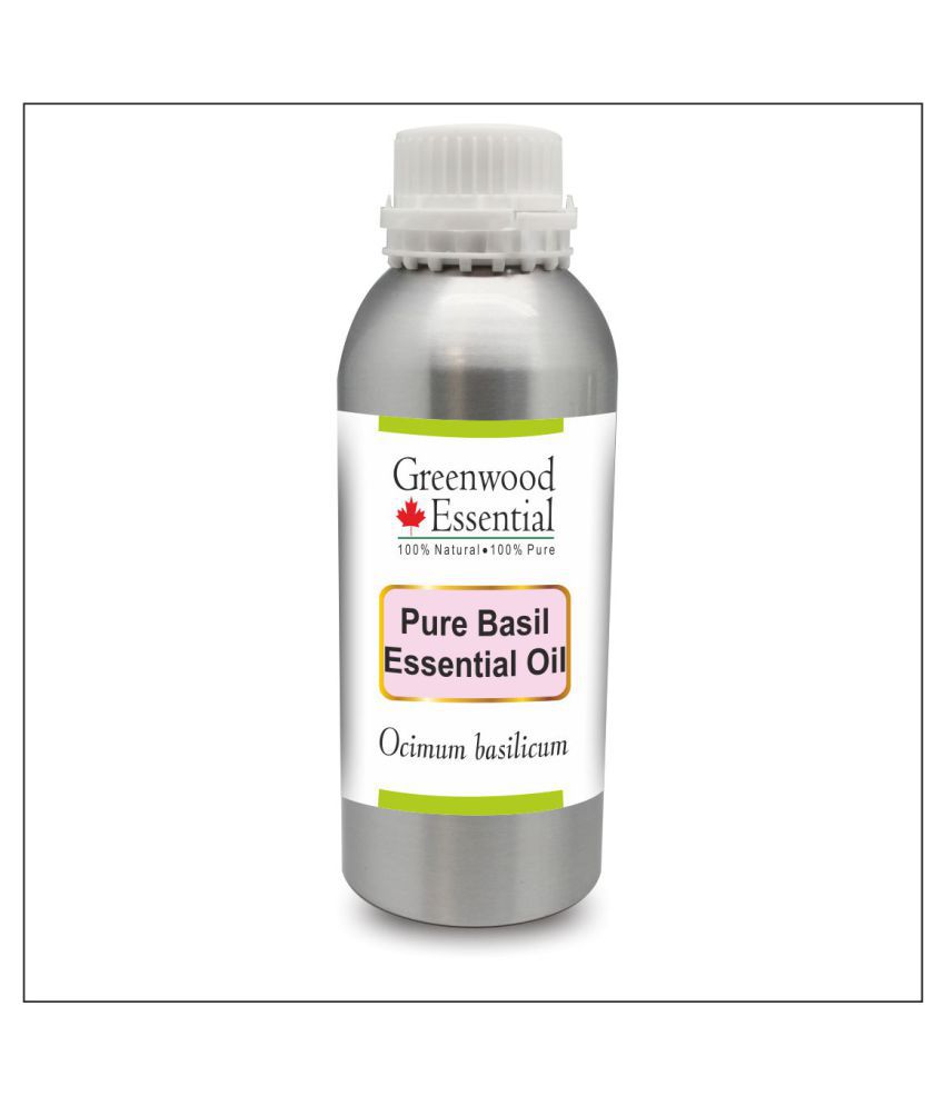     			Greenwood Essential Pure Basil  Essential Oil 300 ml