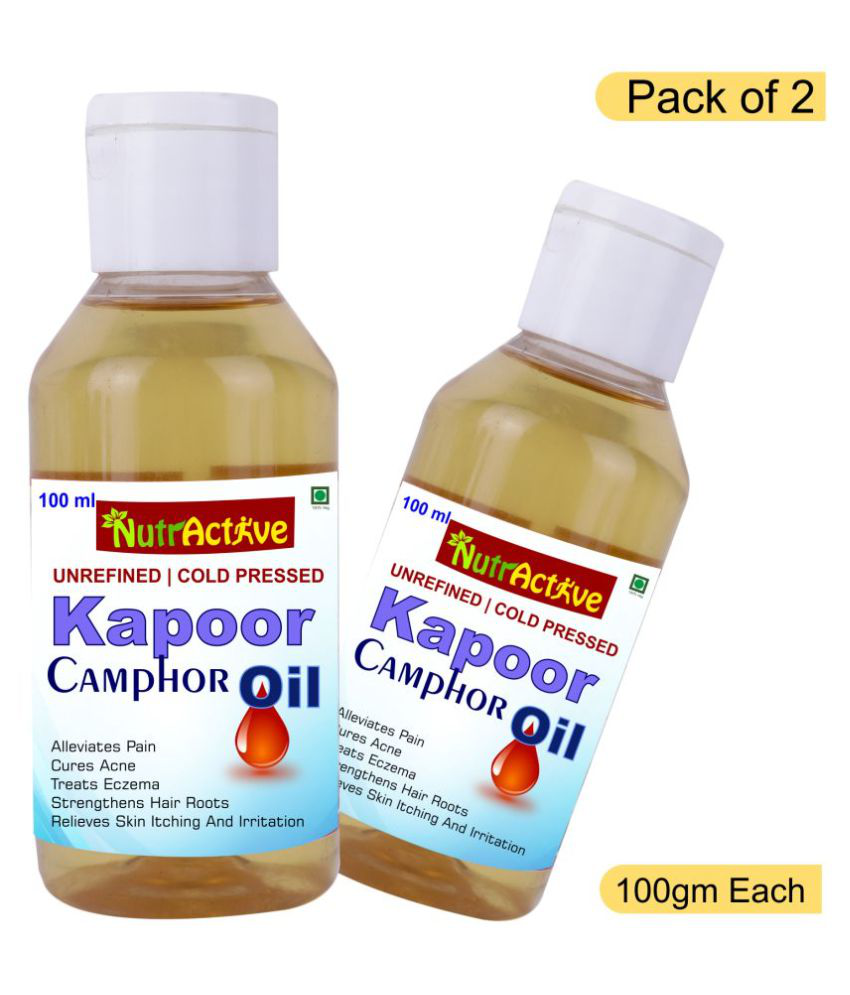 NutrActive Kapoor Oil For Boosts Hair Growth 200 ml Pack of 2