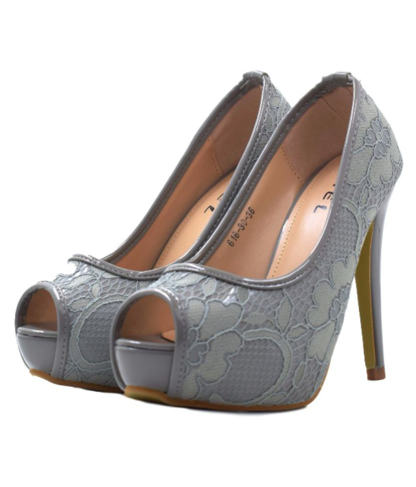 gray stilettos