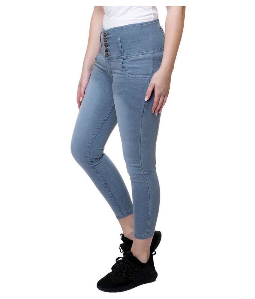 Stanvee Denim Jeans - Grey - Buy Stanvee Denim Jeans - Grey Online at ...