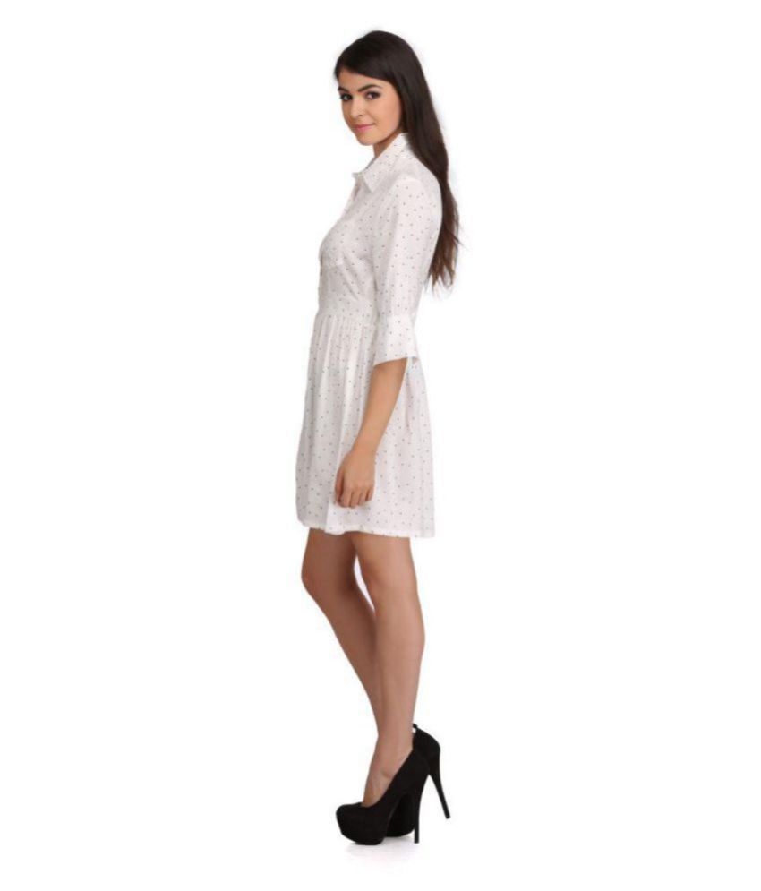 rayon white shirt