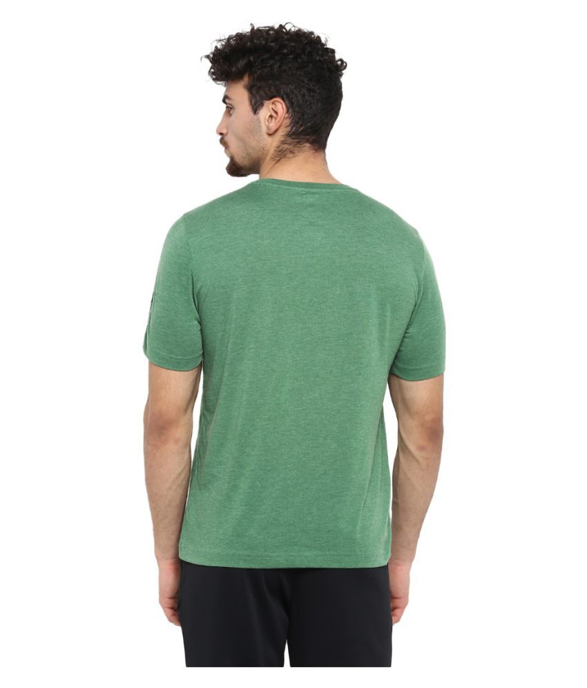 green cotton t shirt