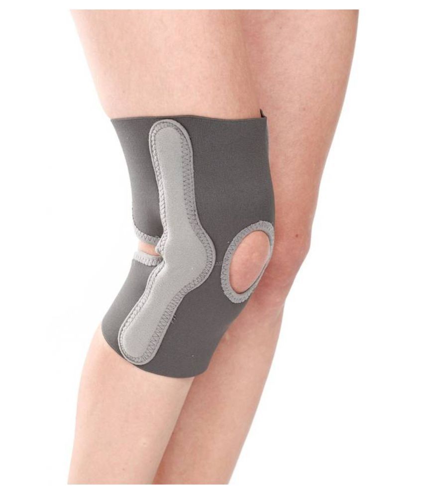     			Tynor Elastic Knee Support, Grey, Medium, 1 Unit