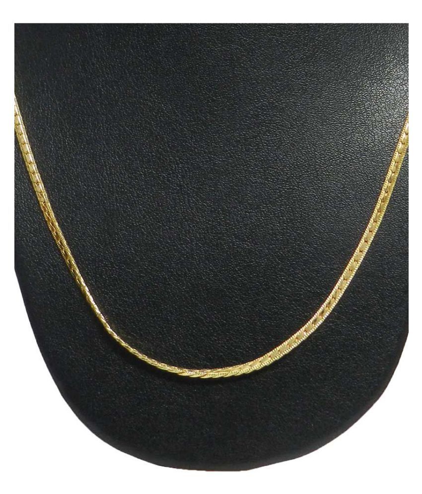 24 karat gold plated chain Sale