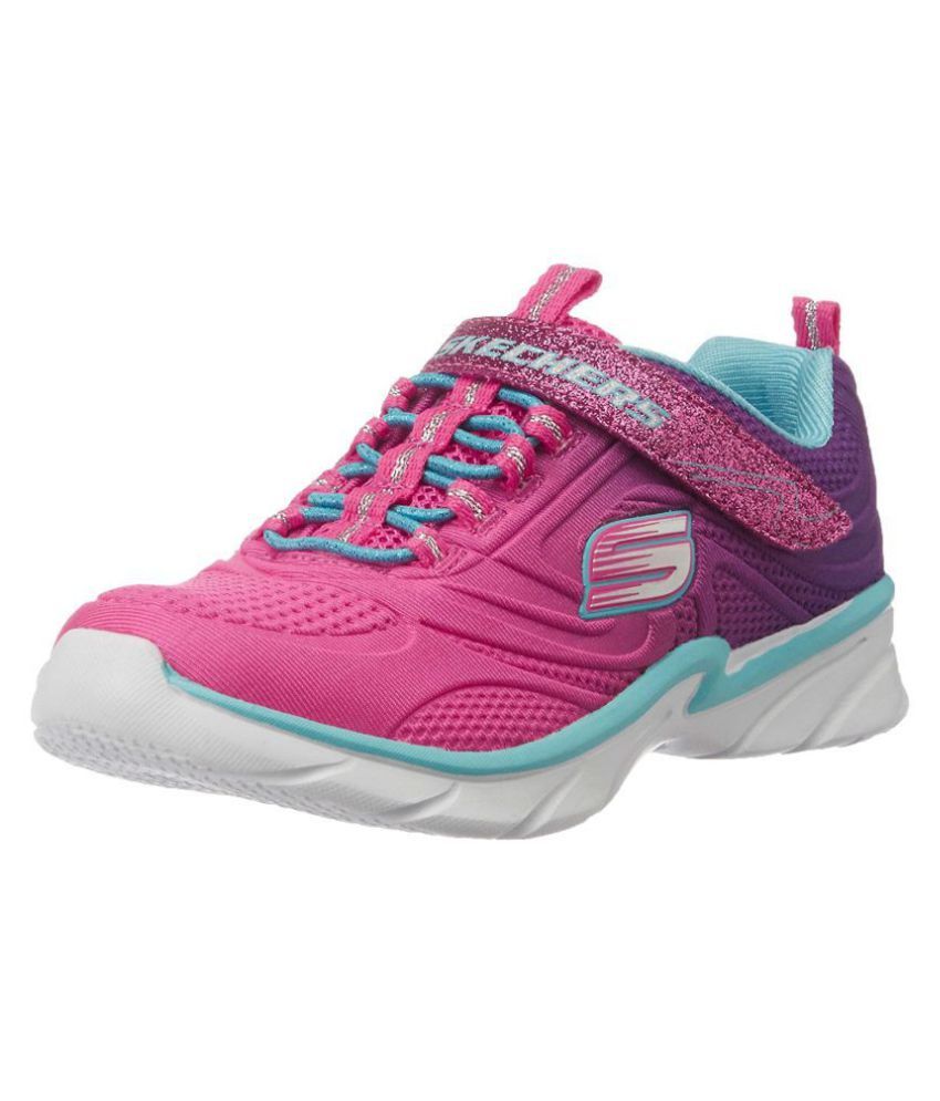 pink walking sneakers