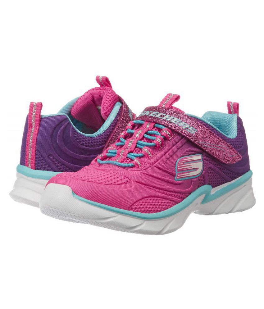 pink walking sneakers