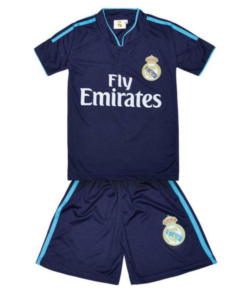 real madrid dark blue jersey