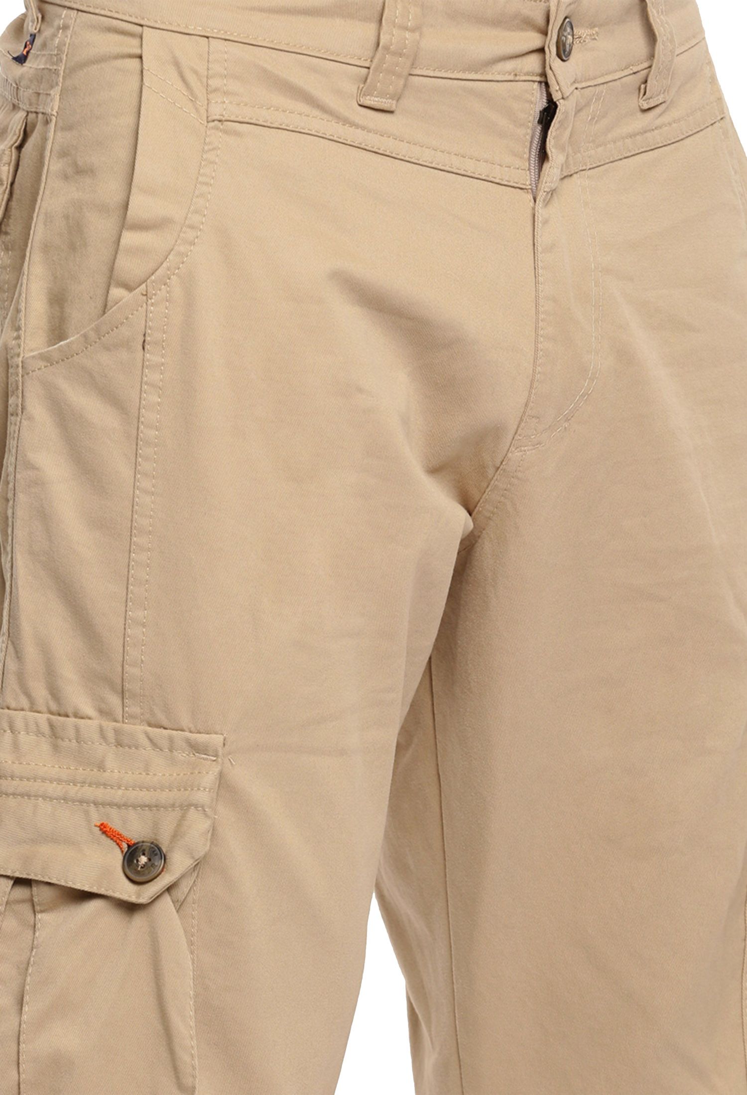 cream cargos women's