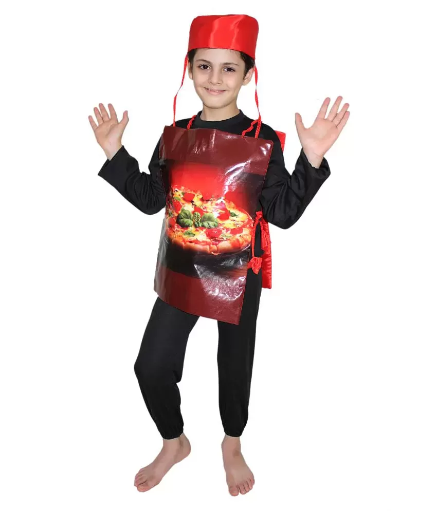 People characters in fast food and snacks costumes