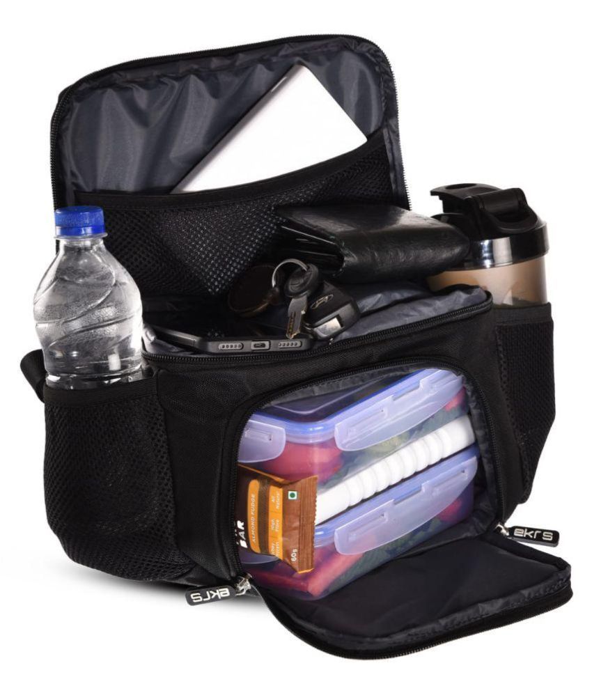 EKRS Fit Meal Bag Gym Meal Prep Management Insulated Lunch Bag Cooler