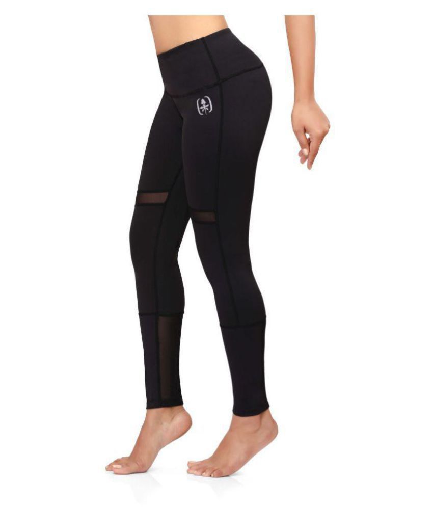 Buy Omtex Polyester Tights - Black Online at Best Prices in India ...