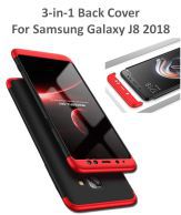Samsung Galaxy J8 2018 3-in-1 Shockproof Cases Colorcase - Black