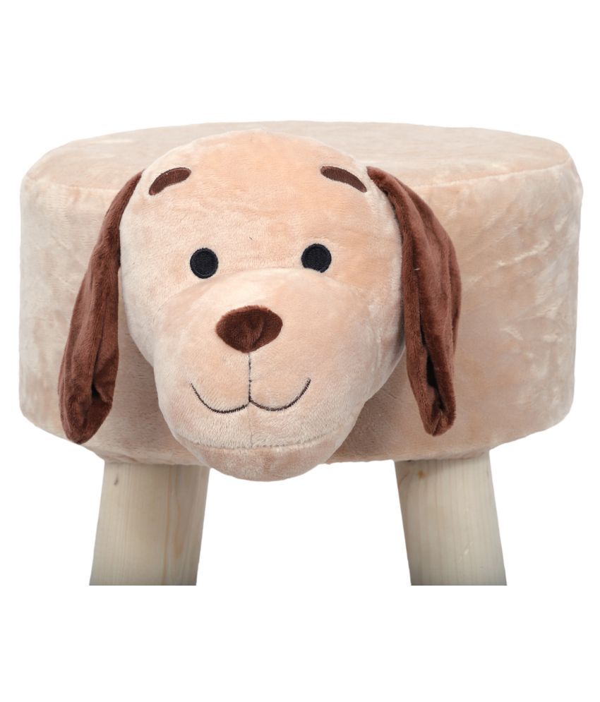 Welhouse India Dog Animal Shaped Ottomanfoot Stool For Kids