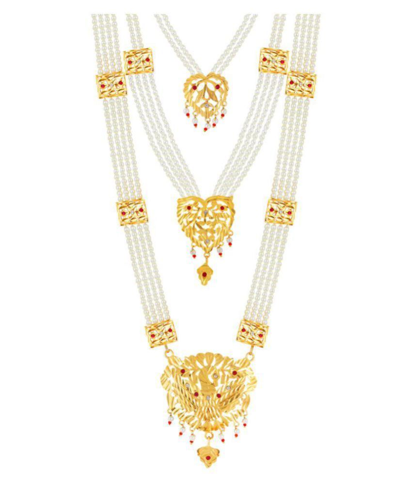 Long Rani Haar With a Gold Plating 