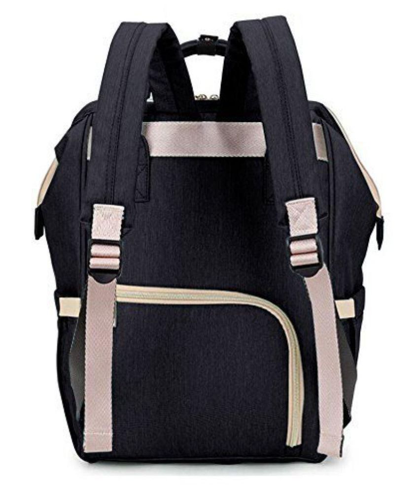 mens black diaper bag