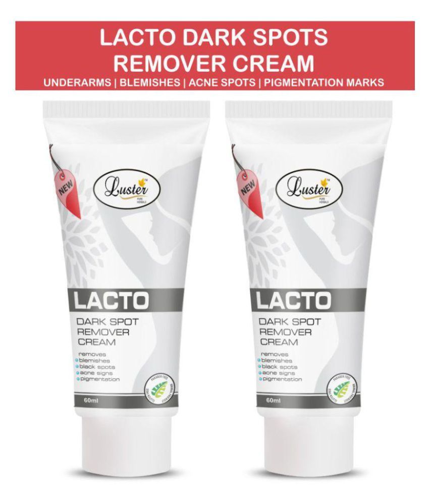 Luster Lacto Dark Spot Remover Cream Face And Under Arms Moisturizer