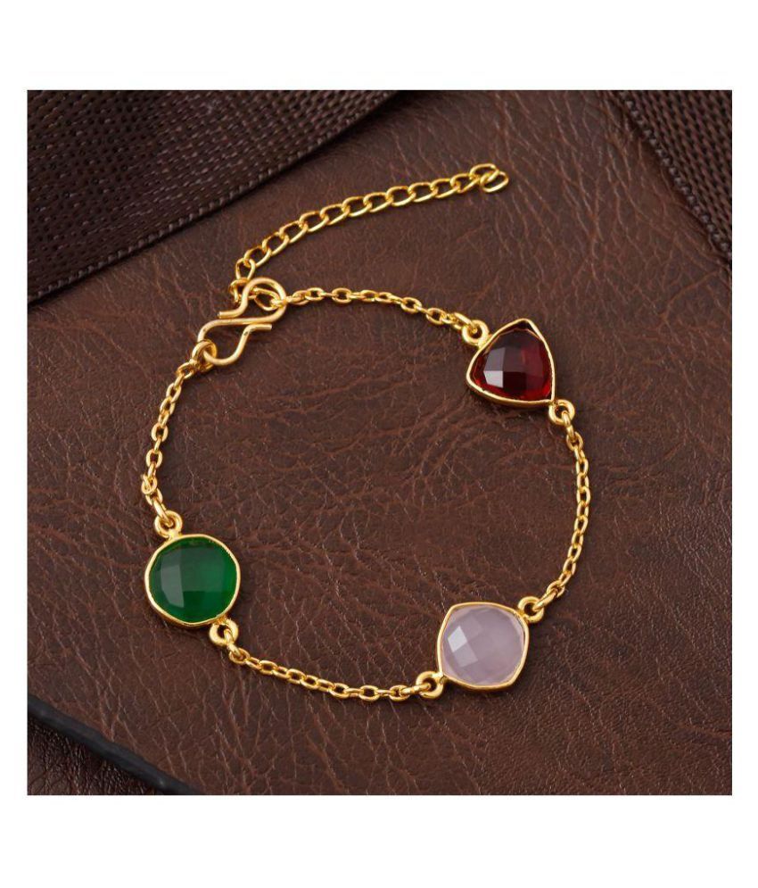 stone chain bracelet