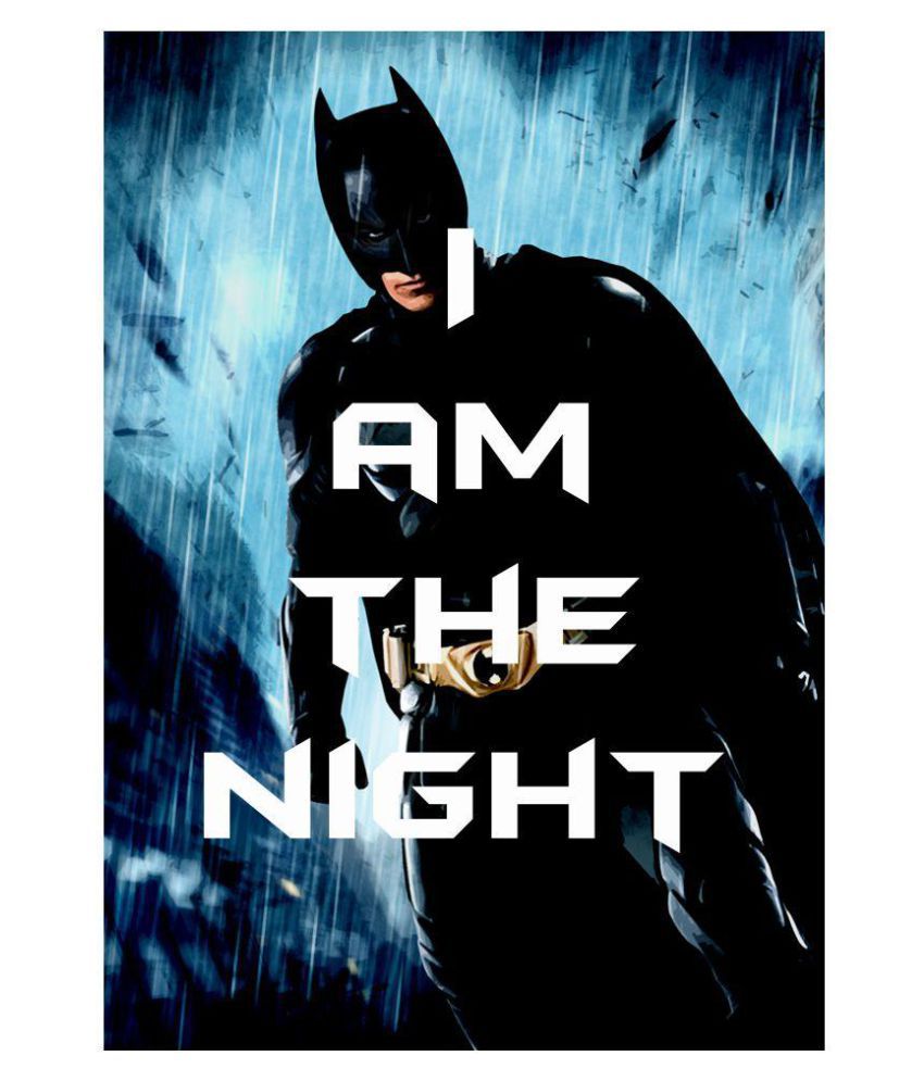 Fake Fiction Batman dark knight Paper Wall Poster Without Frame: Buy Fake  Fiction Batman dark knight Paper Wall Poster Without Frame at Best Price in  India on Snapdeal