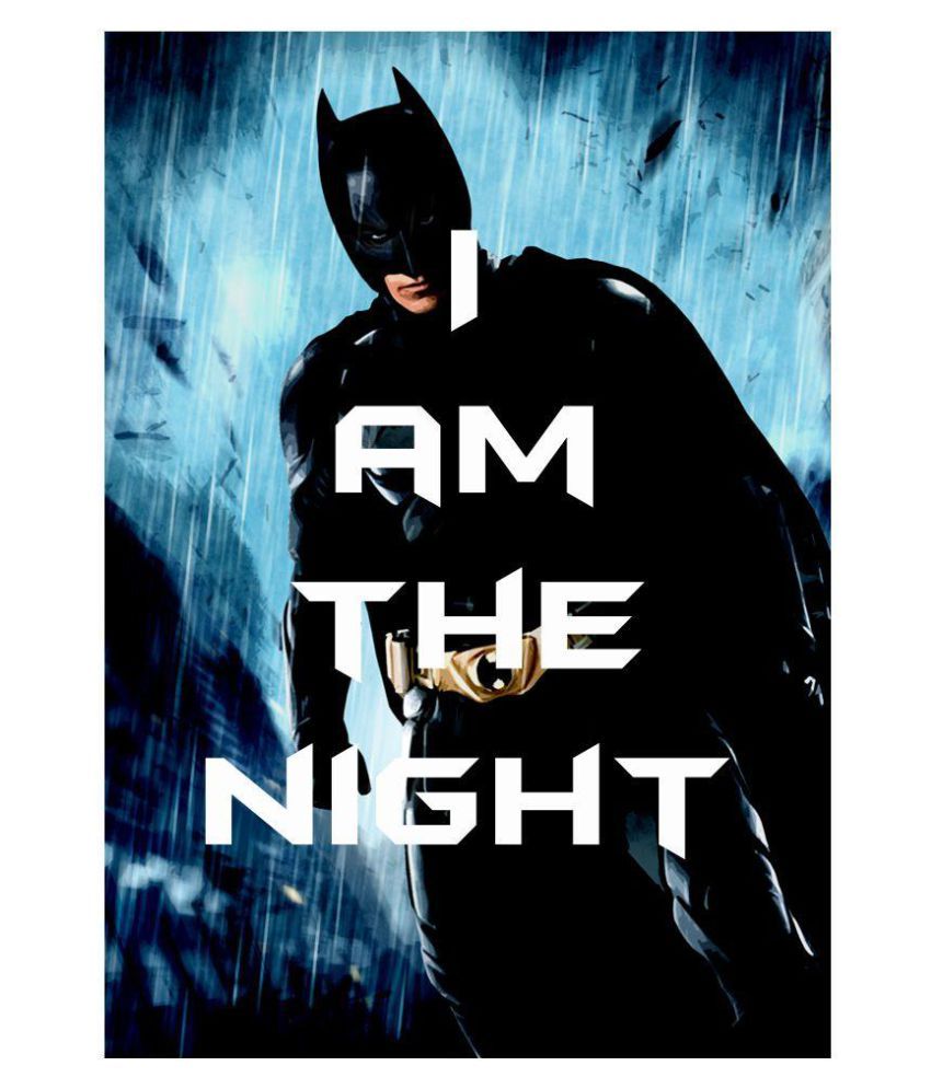 Fake Fiction Batman dark knight Paper Wall Poster Without Frame: Buy Fake  Fiction Batman dark knight Paper Wall Poster Without Frame at Best Price in  India on Snapdeal