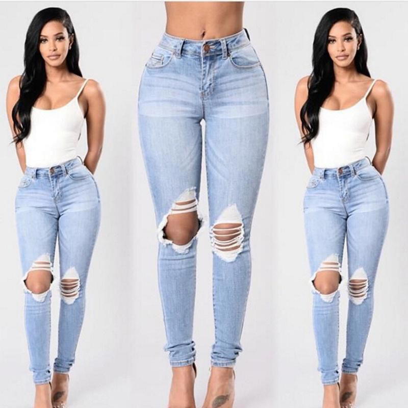 high waist ripped jeans online india