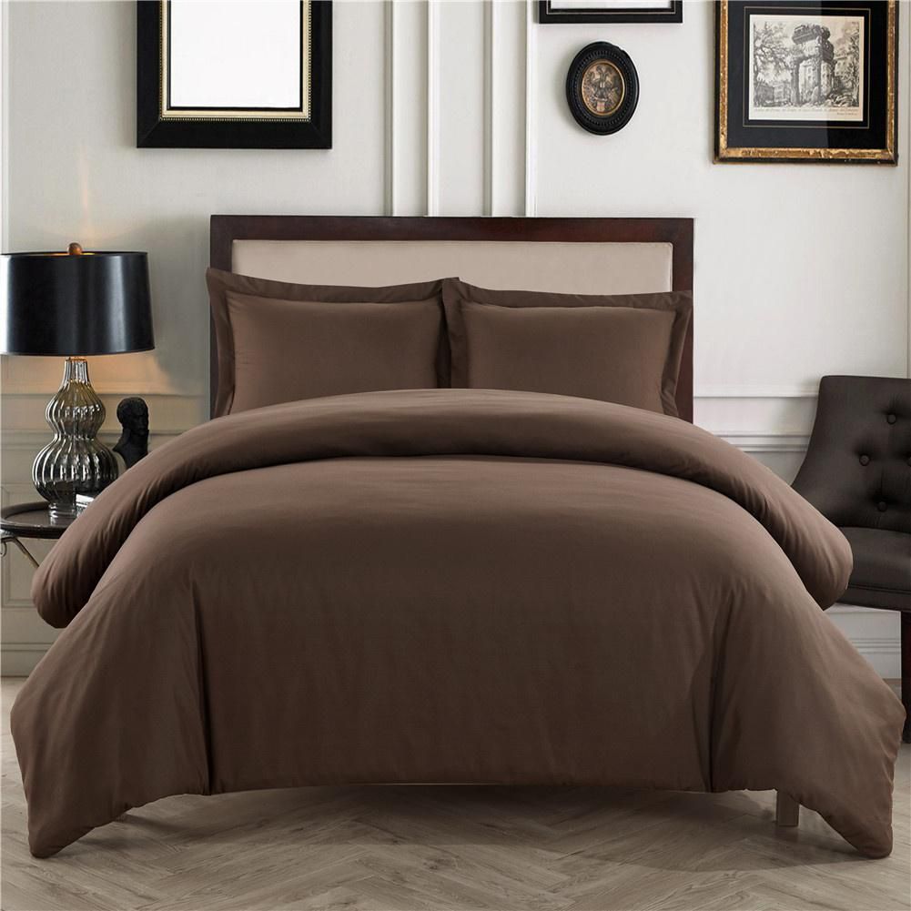 Three Piece Sueded Duvet Cover Bedding Set Buy Three Piece