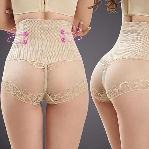 Buy Women Fashion Slim Panties Abdominal Slimming High Waist Shapewear